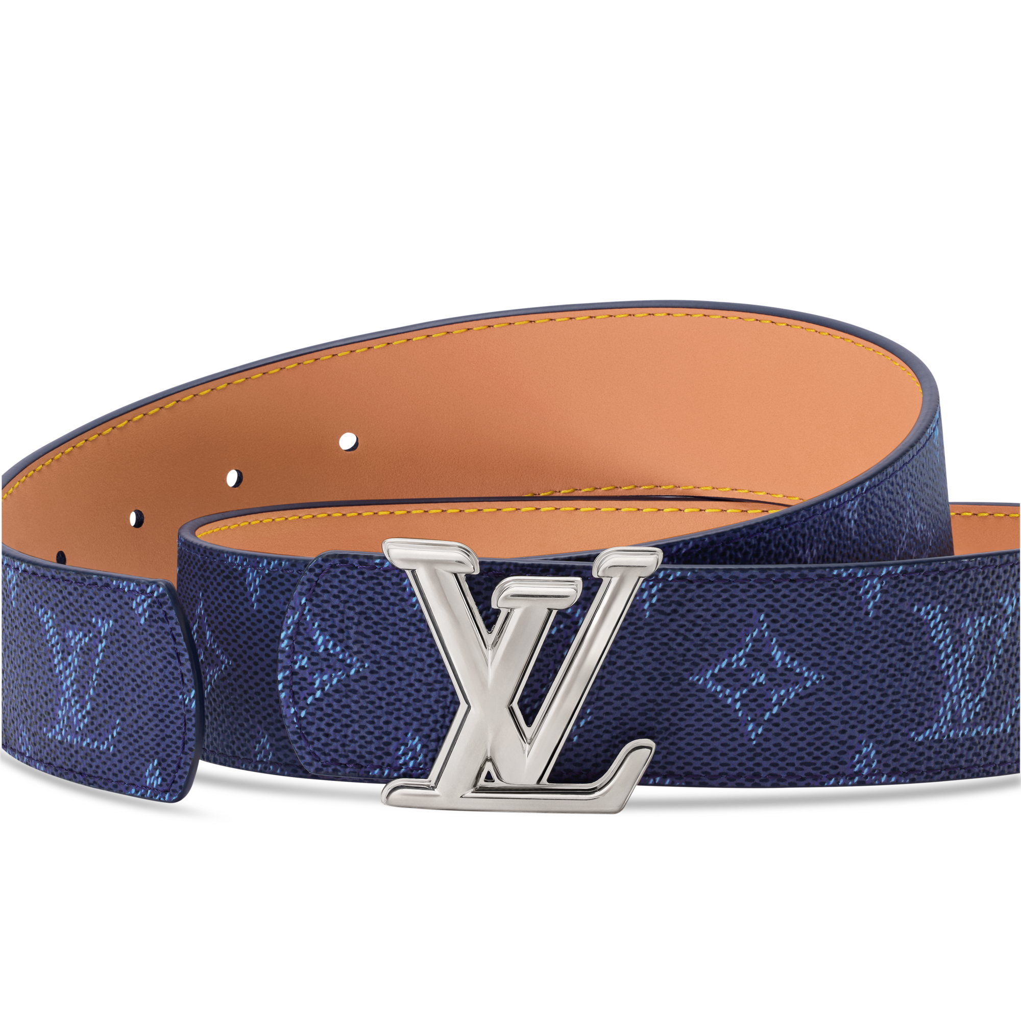 LV Dimension Monogram Heritage 40mm Reversible Belt - Men